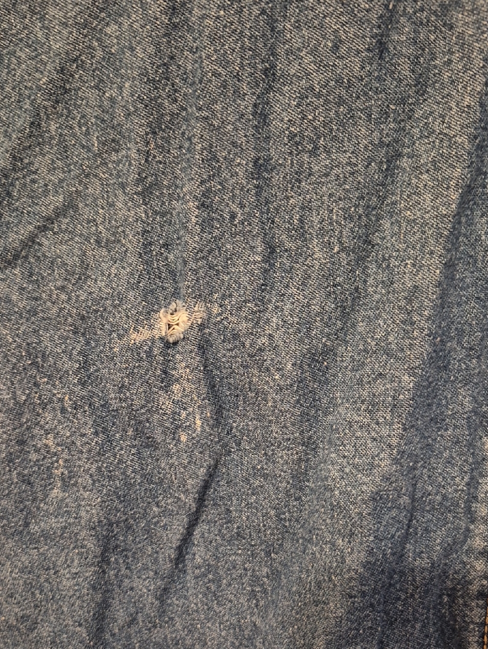 Revolt Clothing Company Blue Denim Jean Jacket 6 Pockets - Picture 4 of 9